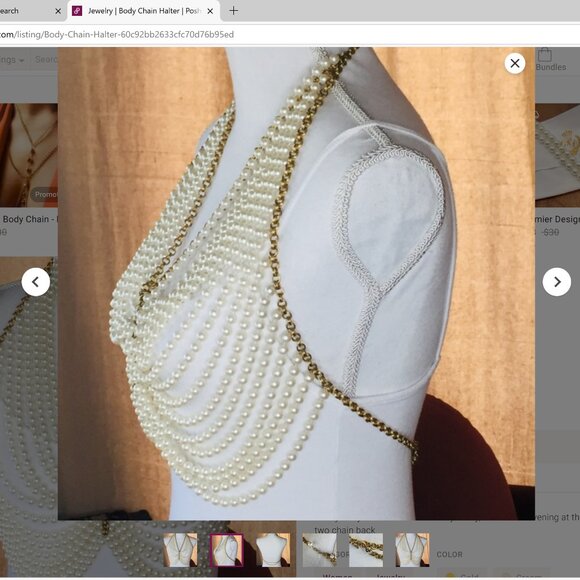 Body Chain Halter - Picture 2 of 4